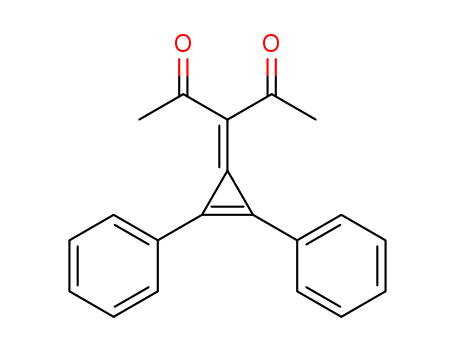 2,4-Pentanedione, 3-(2,3-diphenyl-2-cyclopropen-1-ylidene)-