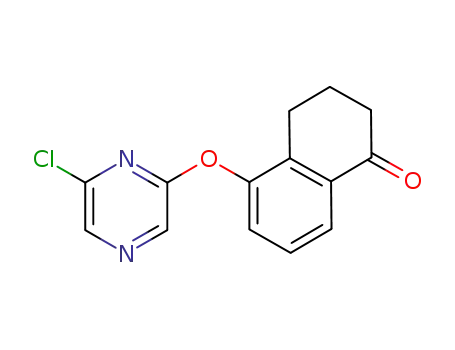 2-chloro-6-(tetralon-1-yl-5-oxy)-pyrazine