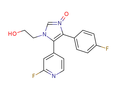 2-[4-(4-Fluorophenyl)-5-(2-fluoro-pyridin-4-yl)-3-oxy-imidazol-1-yl]-ethanol