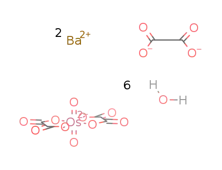 barium dioxalatodioxygenosmate * BaC2O4 * 6 H2O