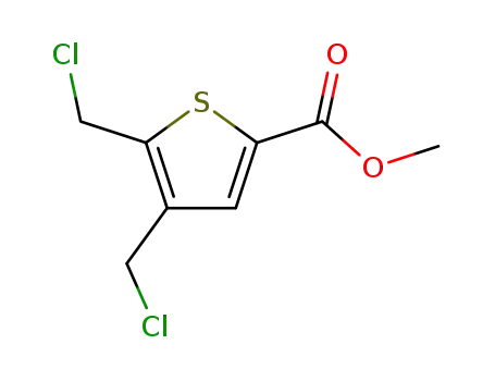 4,5-Bis-chloromethyl-thiophene-2-carboxylic acid methyl ester