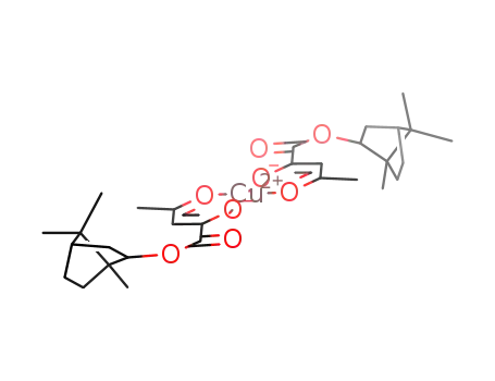 bis(bornyl-2,4-dioxopentanoato)copper(II)