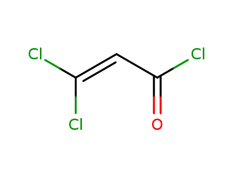 Molecular Structure of 20618-08-0 (2-Propenoyl chloride, 3,3-dichloro-)