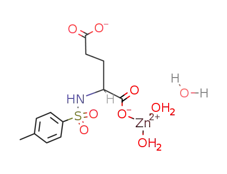 [Zn(N-p-tolylsulfonyl-L-glutamate dianion)(H2O)2]*H2O