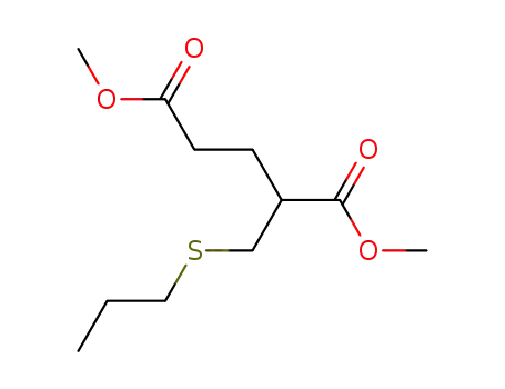 2-(propylsulfanyl-methyl)-glutaric acid dimethyl ester