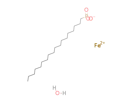Fe(octadecylphosphonate)(H2O)