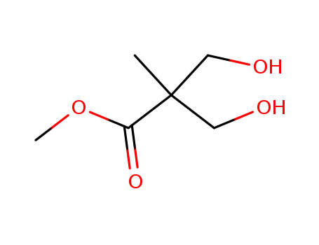 Molecular Structure of 17872-55-8 (methyl 2,2-bis(hydroxymethyl)propionate)