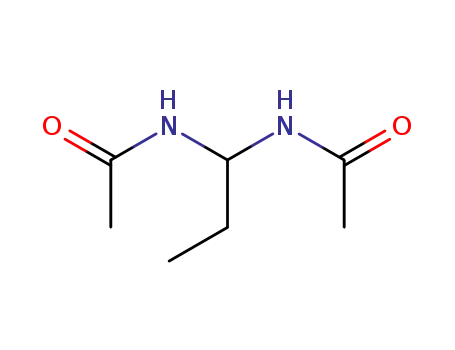 Molecular Structure of 7073-48-5 (Acetamide, N,N'-propylidenebis-)