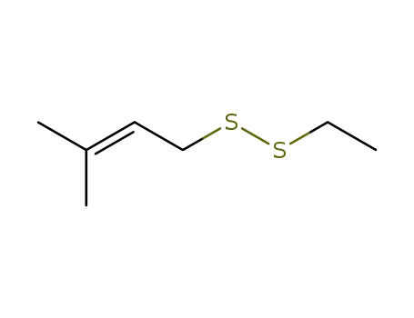 ethyl-(3-methyl-but-2-enyl)-disulfane