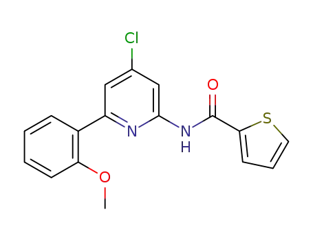 N-[4-chloro-6-(2-methoxyphenyl)pyridin-2-yl]thiophene-2-carboxamide