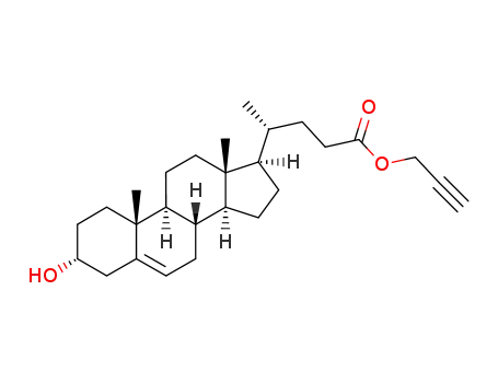 prop-2-ynyl 4-(3-hydroxy-10,13-dimethyl-2,3,4,7,8,9,10,11,12,13,14,15,16,17-tetradecahydro-1H-cyclopenta[a]phenanthren-17-yl)pentanoate