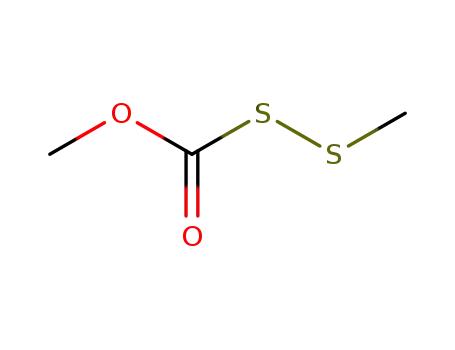 Molecular Structure of 55048-60-7 ([(methoxycarbonyl)disulfanyl]methane)