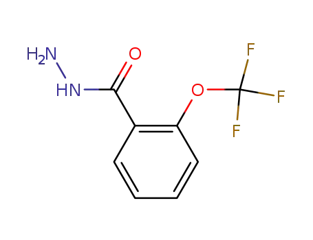 Molecular Structure of 175277-19-7 (2-(TRIFLUOROMETHOXY)BENZOIC ACID HYDRAZIDE)