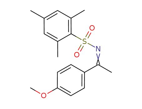 N-{1-(4-methoxyphenyl)ethylidene}-2,4,6-trimethylphenylsulfonamide