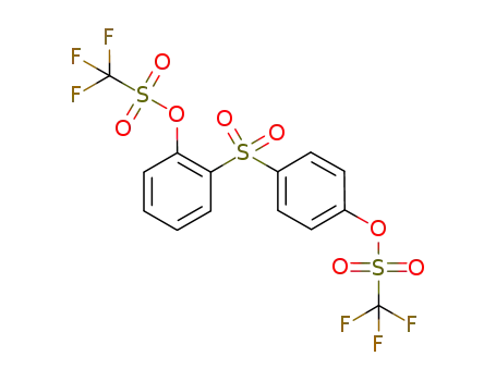 2,4'-bis(trifluoromethylsulfonyloxy)diphenylsulfone