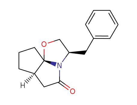 (3R,5aR,8aS)-3-benzyl-hexahydro-1-oxa-3a-aza-cyclopenta[c]pentalen-4-one