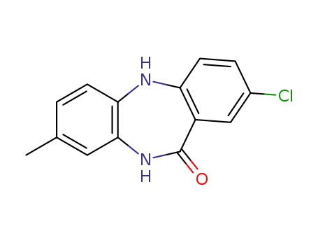 2-chloro-8-methyl-10,11-dihydro-5H-dibenzo[b,e][1,4]diazepin-11-one