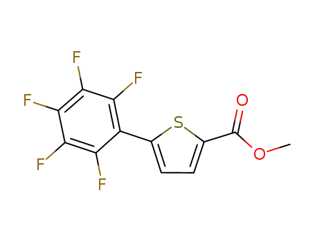 methyl 5-(perfluorophenyl)thiophene-2-carboxylate