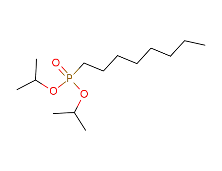 Molecular Structure of 14576-75-1 (Phosphonic acid, octyl-, bis(1-methylethyl) ester)