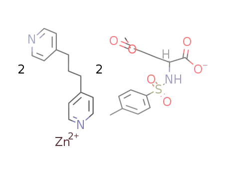 [Zn(C12H13NO6S-Me)2(1,3-bis(4-pyridyl)propane)2]