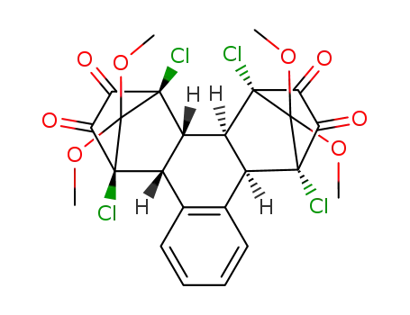 (1α,2α,3β,4β,7β,8β,15α,16α)-1,4,7,16-tetrachloro-19,19,20,20-tetramethoxyhexacyclo[14.2.1.1(4,7).0(2,15).0(3,8).0(9,14)]icosane-9(14),10,12-triene-5,6,17,18-tetraone