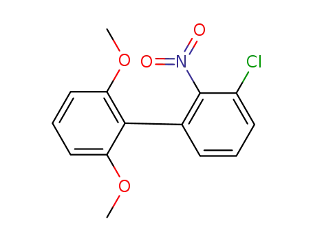 3-chloro-2',6'-dimethoxy-2-nitro-1,1'-biphenyl