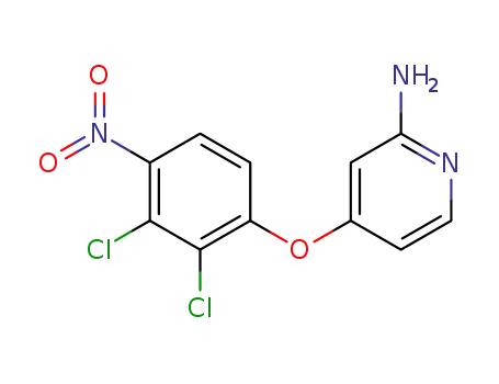 4-(2,3-dichloro-4-nitrophenoxy)pyridin-2-amine