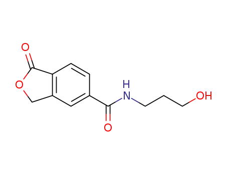 N-(3-hydroxypropyl)-1-oxo-1,3-dihydroisobenzofuran-5-carboxamide