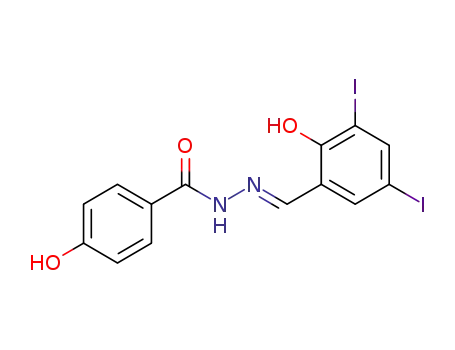 4-hydroxy-N'-(3,5-diiodo-2-hydroxybenzylidene)benzohydrazide