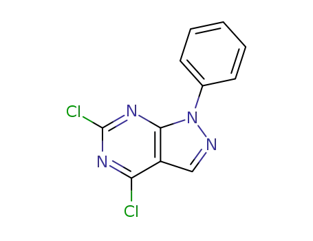 4,6-dichloro-1-phenyl-1H-pyrazolo<3,4-d>pyrimidine