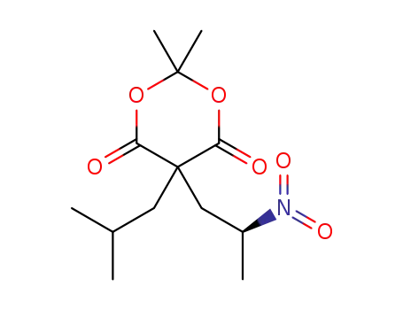 (S)-5-isobutyl-2,2-dimethyl-5-(2-nitropropyl)-1,3-dioxane-4,6-dione