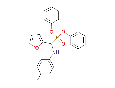 diphenyl (2-furyl)(4-methylphenylamino)methylphosphonate