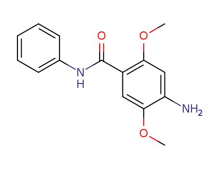 4-amino-2,5-dimethoxy-N-phenylbenzamide