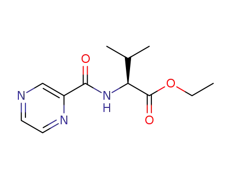 (S)-ethyl 3-methyl-2-(pyrazine-2-carboxamido)butanoate