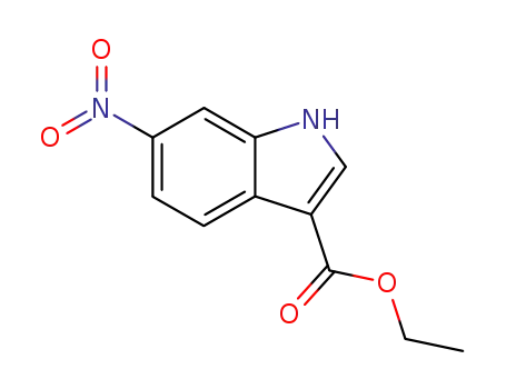 6-nitro-indole-3-carboxylic acid ethyl ester