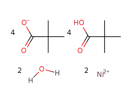 [Ni(μ-H2O)(OOCCMe3)2(HOOCCMe3)2]2