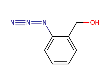 Molecular Structure of 20615-76-3 (Benzenemethanol, 2-azido-)