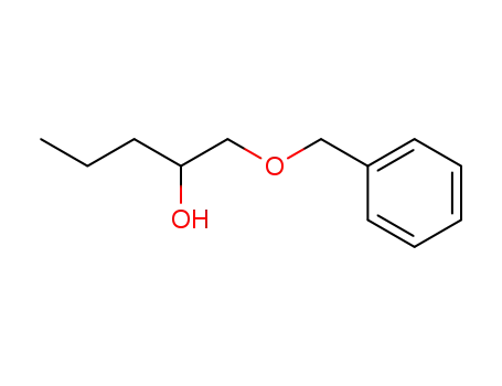 Molecular Structure of 831-93-6 (2-Pentanol, 1-(phenylmethoxy)-)