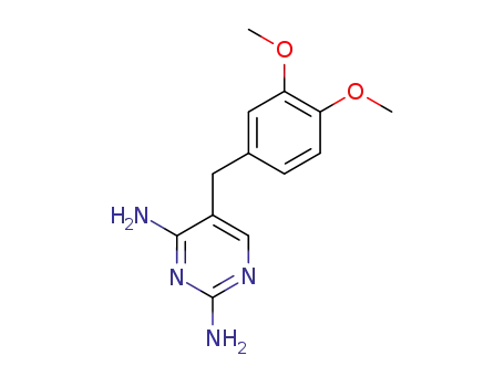 Molecular Structure of 5355-16-8 (Diaveridine)