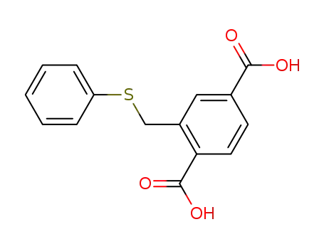 2-Phenylsulfanylmethyl-terephthalic acid
