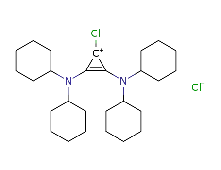 1,2-bis(dicyclohexylamino)-3-chlorocyclopropenium chloride