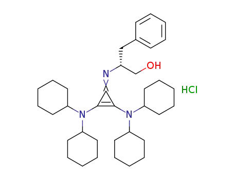 (R)-2-(2,3-bis(dicyclohexylamino)cyclopropenimine)-3-phenylpropan-1-ol hydrochloride