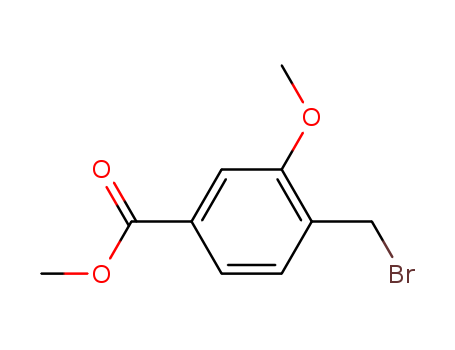 CAS No.70264-94-7   METHYL 4-(BROMOMETHYL)-3-METHOXYBENZOATE