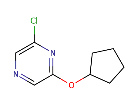 2-chloro-6-(cyclopentyloxy)pyrazine