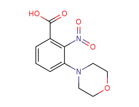 3-morpholino-2-nitrobenzoic acid