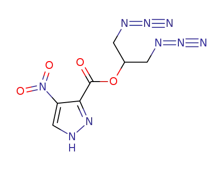 1,3-diazidopropan-2-yl 4-nitro-1H-pyrazole-3-carboxylate