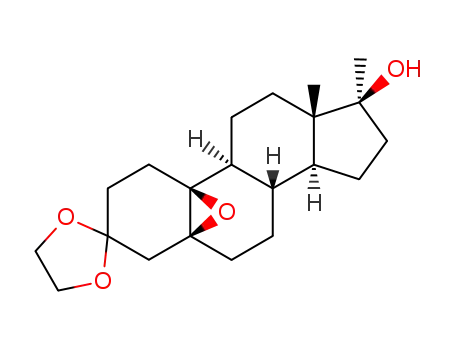 3,3-ethanediyldioxy-5,10-epoxy-17α-methyl-5β-estran-17β-ol