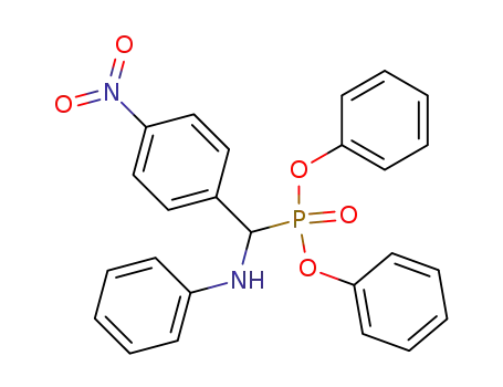 diphenyl 1-phenylamino-1-(4-nitrophenyl)methanephosphonate