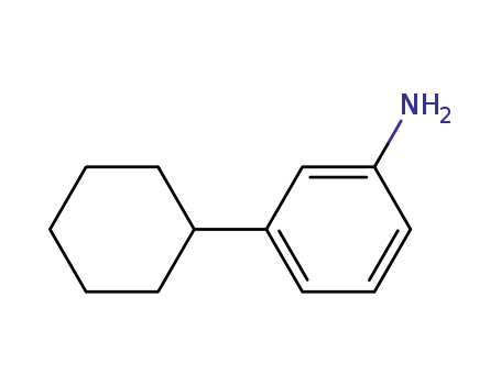 Molecular Structure of 5369-21-1 (3-Cyclohexylaniline)