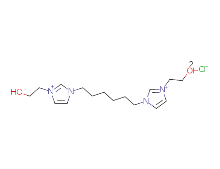 1,6-bis[3-(2-hydroxyethyl)imidazolium-1-yl]hexane dichloride